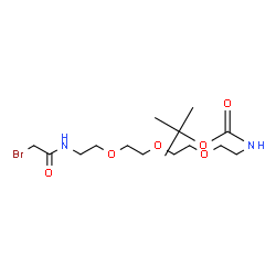 Bromoacetamido-PEG3-NH-Boc