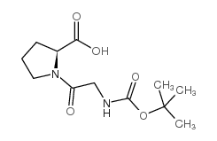 N-[叔丁氧羰基]甘氨酰-L-脯氨酸