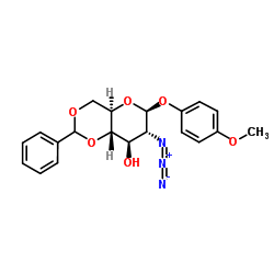 4-甲氧苯基-2-叠氮基-4,6-O-苯亚甲基-2-脱氧-Β-D-吡喃葡萄糖苷