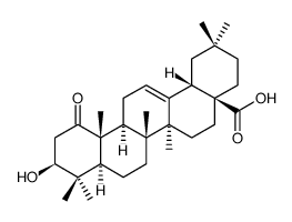 (3BETA)-3-羟基-1-氧代-齐墩果-12-烯-28-酸
