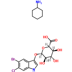 5-溴-6-氯-3-吲哚基-D-葡糖苷酸环己胺盐