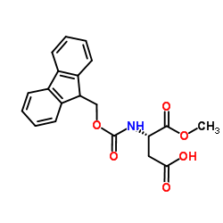 N-(9-芴甲氧羰酰基)-L-天冬氨酸 4-甲酯