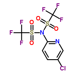 2-[N,正双(三氟甲烷烷磺酰)氨基]-5-氯吡啶