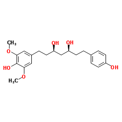 (3R,5S)-REL-1-(4-羟基-3,5-二甲氧基苯基)-7-(4-羟基苯基)-3,5-庚二醇