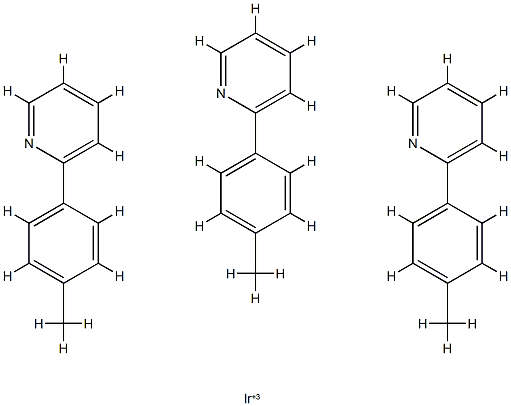 三[2-对甲苯基吡啶-C2,N']铱(III)