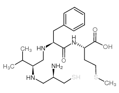 N-[(2S)-((2R)-2-氨基-3-巯基丙基氨基)-3-甲基丁基]-L-苯丙氨酰-L-蛋氨酸