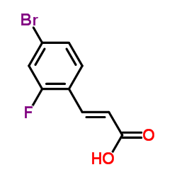 2-溴4-氟肉桂酸