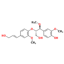 (BETAR,GAMMAR)-REL-4-羟基-BETA-[4-[(1E)-3-羟基-1-丙烯-1-基]-2-甲氧基苯氧基]-GAMMA,3-二甲氧基苯丙醇