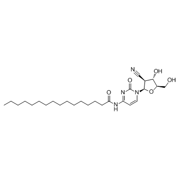 N-[1-[(2R,3S,4S,5R)-3-氰基-4-羟基-5-(羟甲基)氧杂环戊-2-基]-2-氧代嘧啶-4-基]十六酰胺