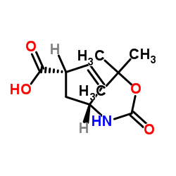 (-)-(1S,4R)-N-叔丁氧羰基-4-氨基环戊-2-烯-1-甲酸