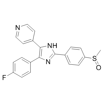 4-[5-(4-氟苯基)-2-[4-(甲基磺酰基)苯基]-1H-咪唑-4-基]-吡啶