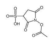 1-乙酰氧基-2,5-二氧代吡咯烷-3-磺酸