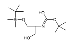 (R)-(+)-N-(叔丁氧基羰基)-O-(叔丁基二甲基甲硅烷基)丝氨醇