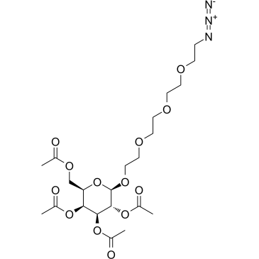 Azido-PEG4-tetra-Ac-beta-D-glucose