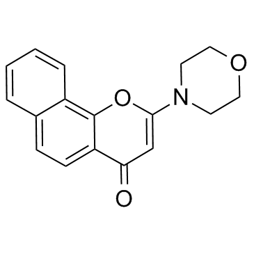 2-(4-吗啉基)-4H-萘并[1,2-B]吡喃-4-酮