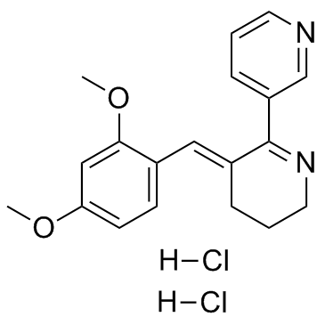 (3E)-3-[(2,4-二甲氧基苯基)亚甲基]-3,4,5,6-四氢-2,3'-联吡啶二盐酸盐
