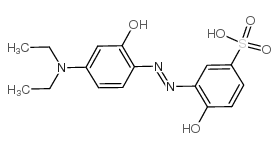 3-(4'-二乙基氨基-2'-羟基苯偶氮基)-4-羟基苯磺酸