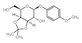 4-甲氧苯基-3,4-O-异亚丙基-&beta;-D-吡喃半乳糖苷