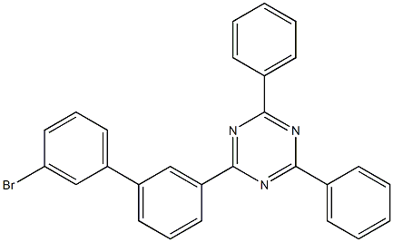 2-(3'-溴联苯基))-4,6-二苯基-1,3,5-三嗪