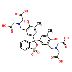 N,N-[3H-2,1-苯并恶硫羟-3-亚基双[(6-羟基-5-甲基-3,1-亚苯基)亚甲基]]双[N-(羧基甲基)甘氨酸]-S,S-二氧化物