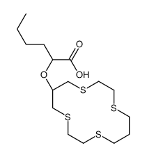 2-(3,6,10,13-四硫化环十四烷-1-氧基)己酸