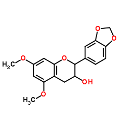 (2R-CIS)-2-(1,3-苯并二恶茂-5-基)-3,4-二氢-5,7-二甲氧基-2H-1-苯并吡喃-3-醇