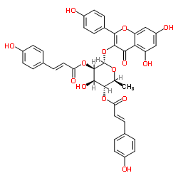 山柰酚 3-O-alpha-L-[2,4-二-(E)-对香豆酰]吡喃鼠李糖苷