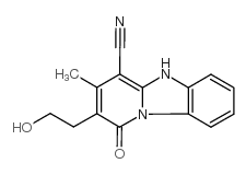 2-(2-羟基乙基)-3-甲基-1-氧代-1,5-二氢吡啶并[1,2-A]苯并咪唑-4-甲腈