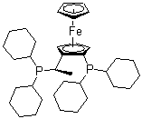 (R)-1-[(S)-2-( 二环己基膦基)二茂铁基]乙基二环己基膦