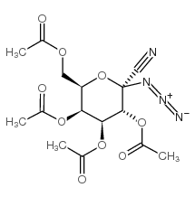 2,3,4,6-四-O-乙酰基-1-叠氮基-1-脱氧-α-D-吡喃半乳糖基氰化物
