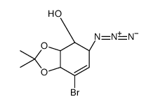 [3aS-(3aα,4α,5β,7aα)]-5-叠氮-7-溴-3a,4,5,7a-四氢-2,2-二甲基-1,3-苯