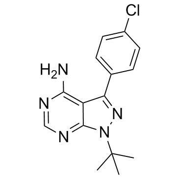 3-(4-氯苯基)-1-叔丁基-1H-吡唑并[3,4-d]嘧啶-4-胺