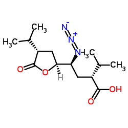 (ΑS, ΓS,2S,4S)-Γ-叠氮四氢-Α,4-双异丙基5-氧代-2-呋喃丁醛