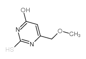 4-羟基-6-甲氧基甲基嘧啶-2-硫醇