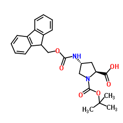 N-叔丁氧羰基-反式-4-N-芴甲氧羰基氨基-L-脯氨酸