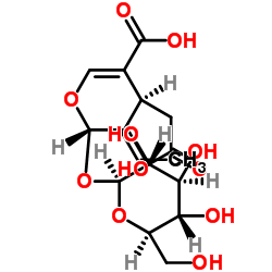 (2S,3E,4S)-5-羧基-3-亚乙基-2-(BETA-D-吡喃葡萄糖氧基)-3,4-二氢-2H-吡喃-4-乙酸