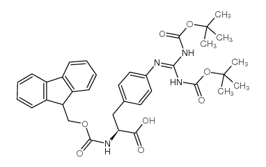Fmoc-Phe(4-Boc2-胍基)-OH