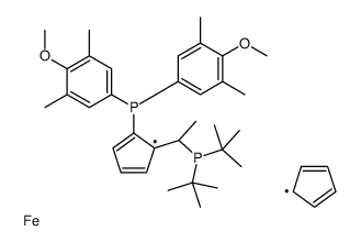 (R)-1-[(SP)-2-[双(4-甲氧基-3,5-二甲基苯基)膦]二茂铁基}乙基二叔丁基膦