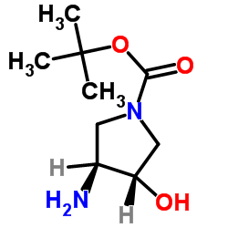 (3S,4S)-N-Boc-3-氨基-4-羟基吡咯烷