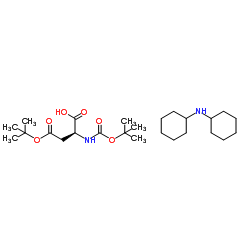 N-Boc-L-天冬氨酸 4-叔-丁酯 二环己基铵盐