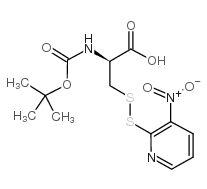 N-[叔丁氧羰基]-3-[(3-硝基-2-吡啶基)二硫]-D-丙氨酸