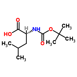 N-叔丁氧羰基-D-亮氨酸