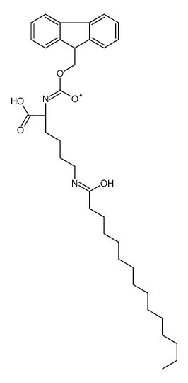 N2-[(9H-芴-9-基甲氧基)羰基]-N6-(1-氧代十六烷基)-L-赖氨酸