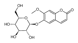 6-甲氧基香豆素-7-0-beta-D-吡喃葡萄糖苷