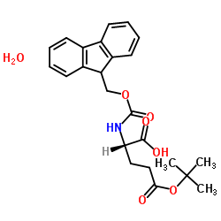 N-芴甲氧羰基-L-谷氨酸 GAMMA-叔丁酯一水物