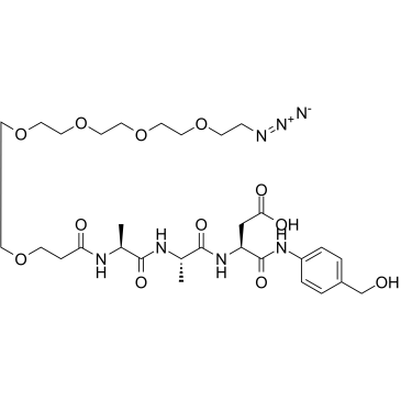 Azido-PEG5-Ala-Ala-Asn-PAB