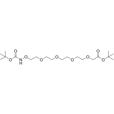 Boc-Aminooxy-PEG4-CH2-Boc