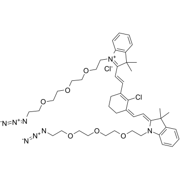 N,N'-bis-(azide-PEG3)-chlorocyclohexenyl Cy7