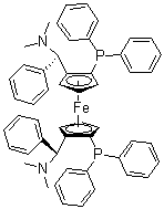 (S,S)-(-)-2,2'-双[-(N,N-二甲胺基)(苯基)甲基]-1,1'-双(二苯基磷)二茂铁