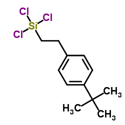 对(叔丁基)苯基乙基三氯硅烷